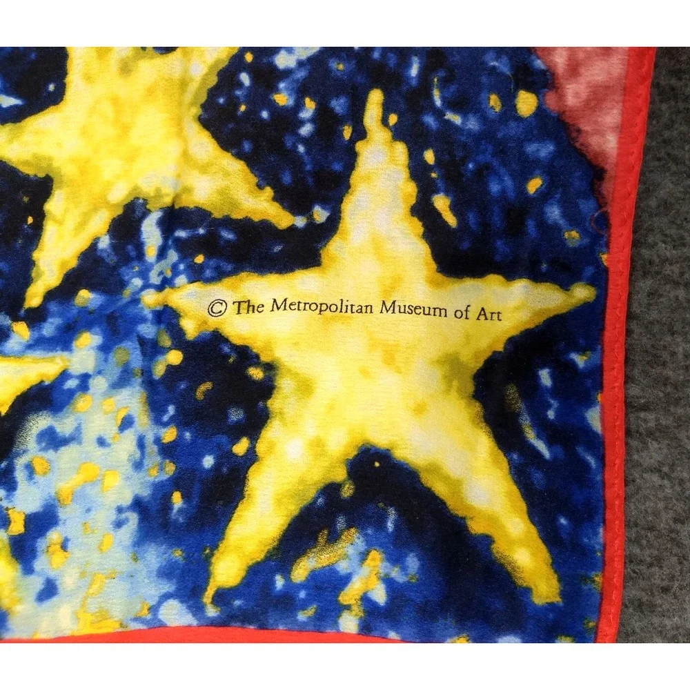 The Metropolitan Museum Of Art 100% Silk Scarf Signac Feneon Kaleidoscope Japan